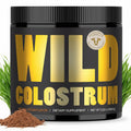 Colostrum Supplement - Grass Fed Pure Bovine Colostrum Powder - 2000mg & 400mg IgG (calostro bovino) - Gut, Immunity, Skin, Hair Support - Sugar Free, Natural Cacao Flavour, 30 Servings Wild FoodsBuy Supplements Australia