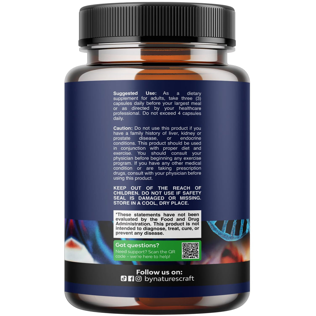 Pre Conception Male Fertility Supplement - Semen Volume Booster with CoQ10, Maca Root, Methyl Folate & D-Aspartic Acid - Mens Fertility Supplement for Sperm Motility - Conception for Him - 90 Count Natures CraftBuy Supplements Australia