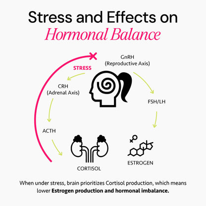 Ayurvedic Hormone Balance for Women | Cortisol Reducer | Mood, Energy, & Sleep Support | Regulates Estrogen | Stress Relief | Ashwagandha, Rhodiola, & Shatavari