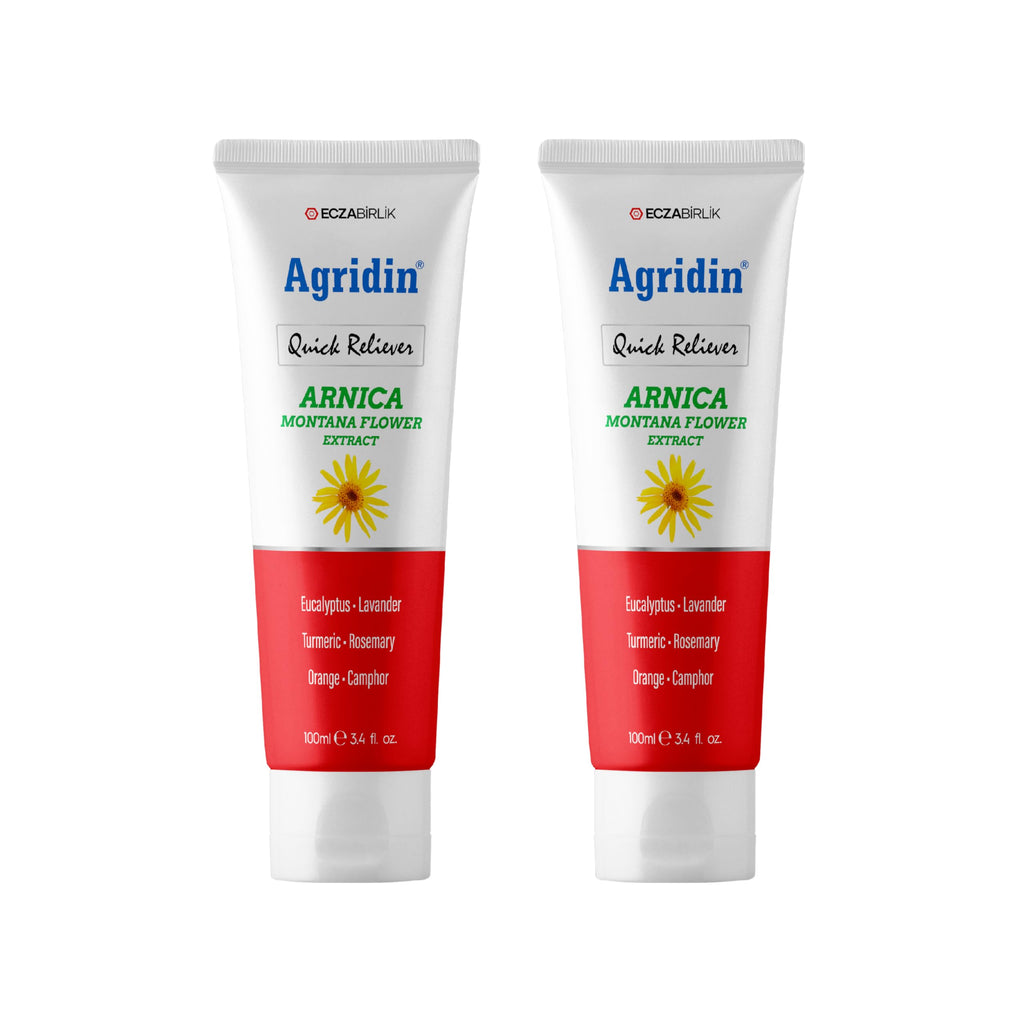 Agridin Arnica Pain Relief Cream for Joint & Muscle – Extra Strength Fast-Acting Formula – Targets Back, Knee, Neck, Hand, Foot Aches – Natural Massage Cream for Inflammation & Bruises AgridinBuy Supplements Australia