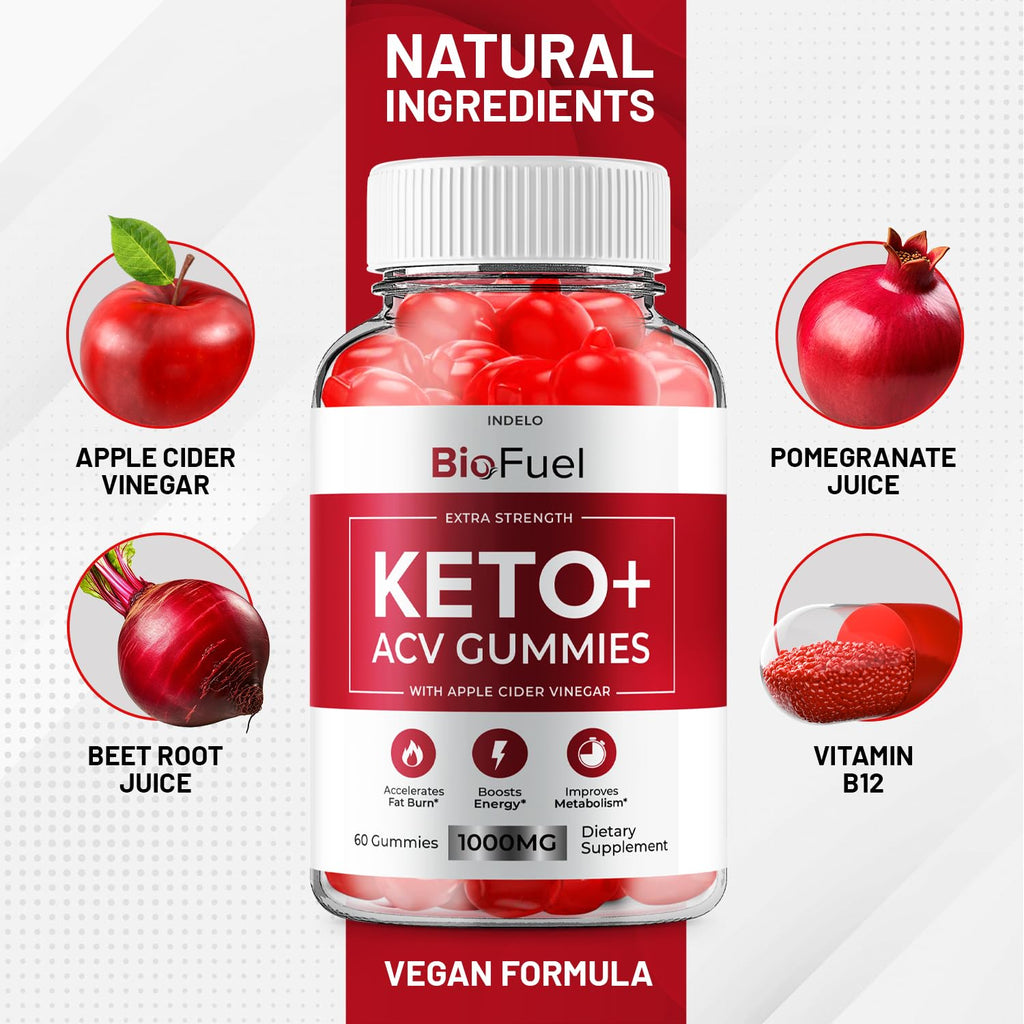 (3 Pack) Bio Fuel Keto ACV Gummies - Advanced Formula BioFuel Keto Plus ACV Gummies Apple Cider Vinegar Bio Fuel ACV, Weight Management Gummies Dietary Supplement Reviews Men Women (180 Gummies) IndeloBuy Supplements Australia