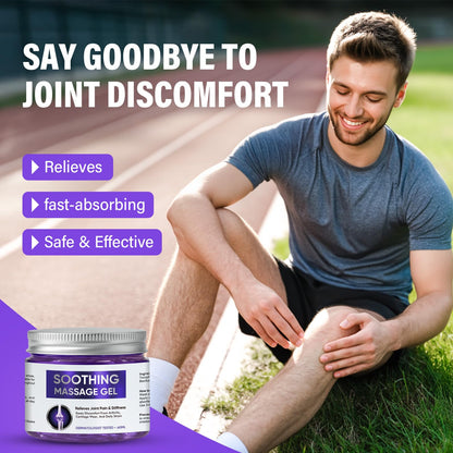 Joint Purple Gel, Fast-Absorbing Soothing Relief Massage Gel with Natural Extracts, Support Muscle, Joint, Shoulder, Knee, Back, Lumbar & Muscle Stiffness WKCWKCBuy Supplements Australia