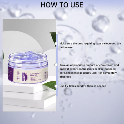 2PCS Kresin Joint Pain Gel Purple Gel,Soothing Pain Relief MassageGel,Purple Joint Repair Cream,Effective Soothesfor Back, Neck, Hands, and Feet MEIEGOUBuy Supplements Australia