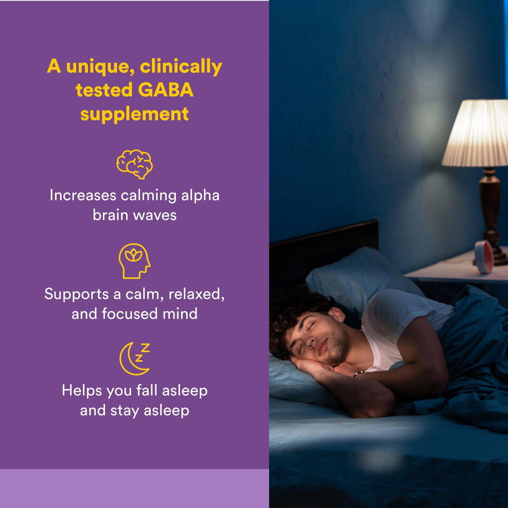 Natural Factors Pharma GABA - Dietary Supplement Supports Calm Sleep & Sleep Quality - Natural, Fast-Working Supplement Aids Focus & Brain Health - 60 Chewable Tablets (60 Servings) Natural Factors buy supplements Au