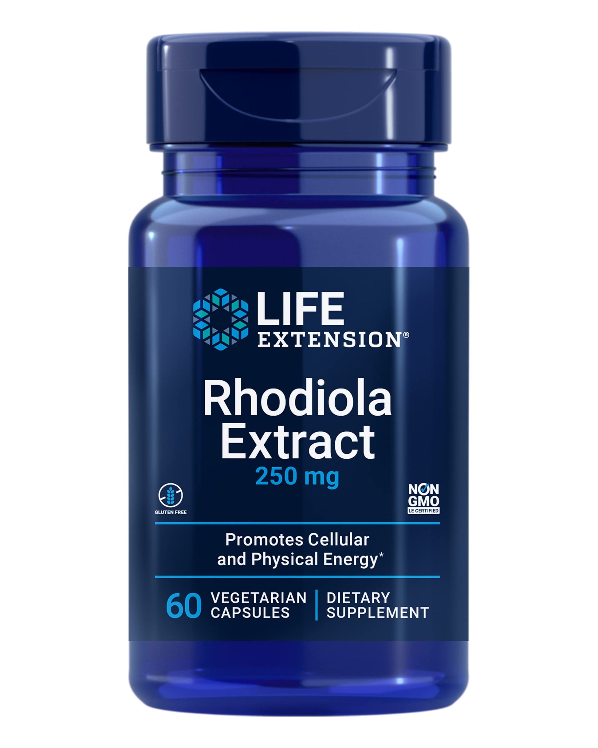 Life Extension Rhodiola and Ashwagandha Extract Bundle, Rhodiola rosea and ashwagandha Supplements, 60 Capsules Each Life Extension buy supplements Au