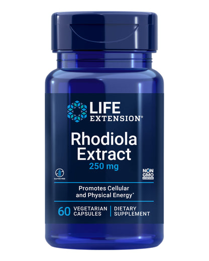 Life Extension Rhodiola and Ashwagandha Extract Bundle, Rhodiola rosea and ashwagandha Supplements, 60 Capsules Each Life Extension buy supplements Au