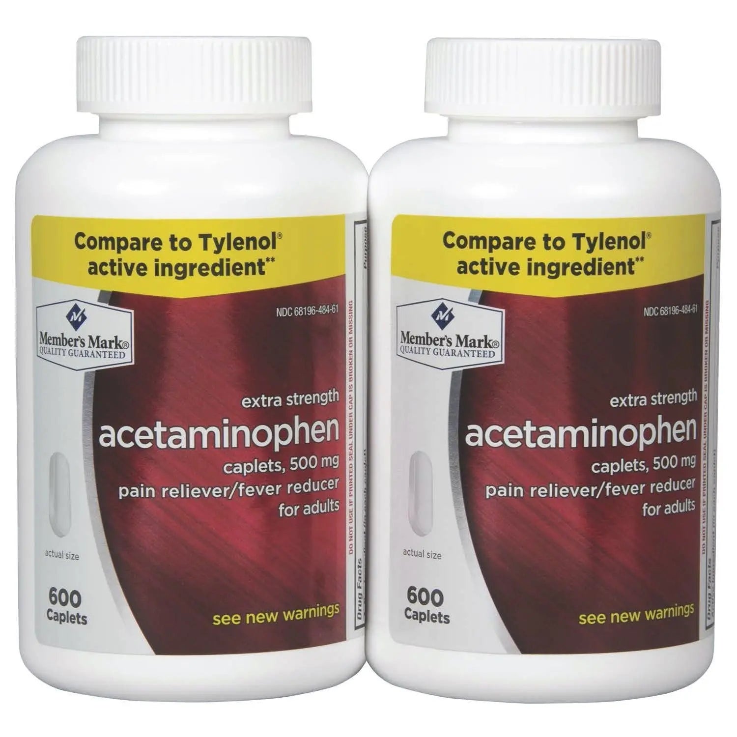 Members Mark Acetaminophen, 1200 Caplets, Pain Reliever, 500 mg MEMBER´S MARKBuy Supplements Australia