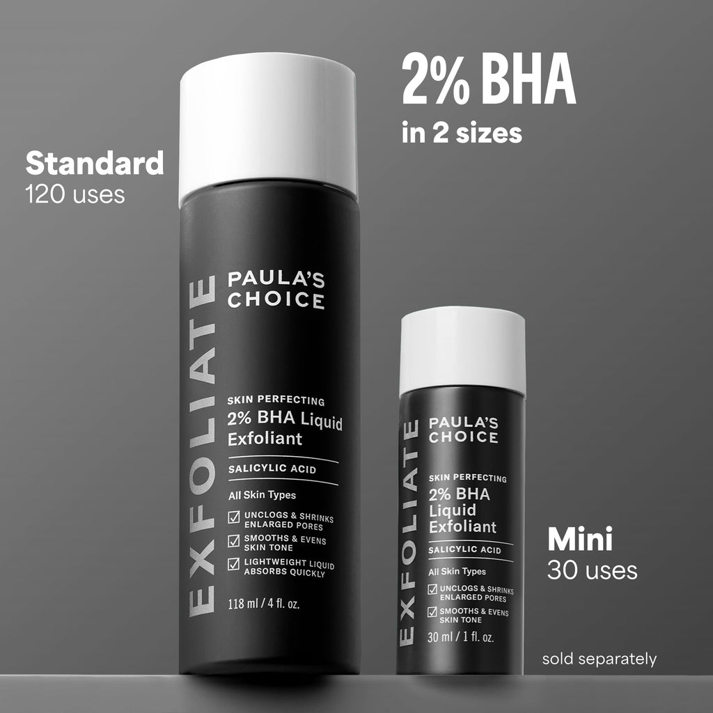 Paulas Choice--SKIN PERFECTING 2% BHA Liquid Salicylic Acid Exfoliant--Facial Exfoliant for Blackheads, Enlarged Pores, Wrinkles & Fine Lines, 4 oz Bottle Paula's ChoiceBuy Supplements Australia