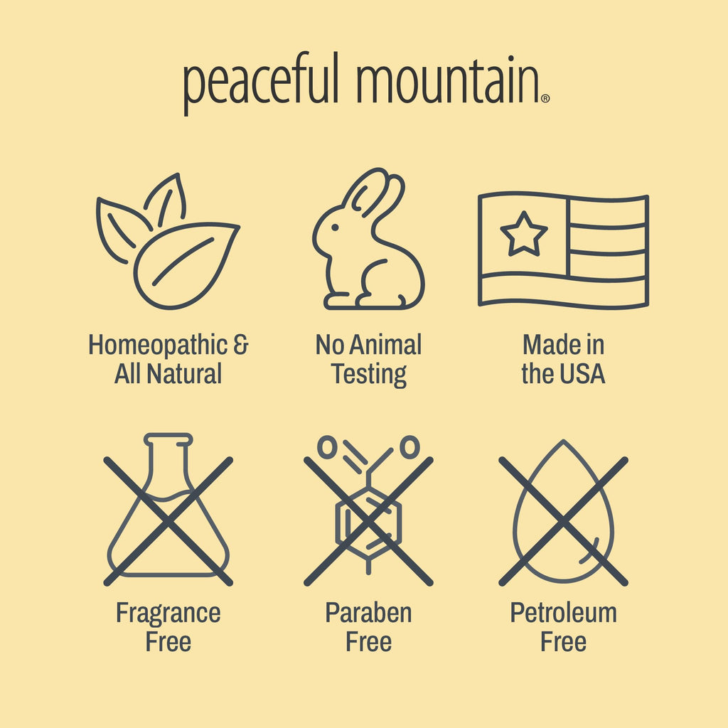 Peaceful Mountain Arnica Plus Homeopathic Gel - Natural Homeopthic Gel for Sore or cramping Muscles - 2oz Peaceful MountainBuy Supplements Australia