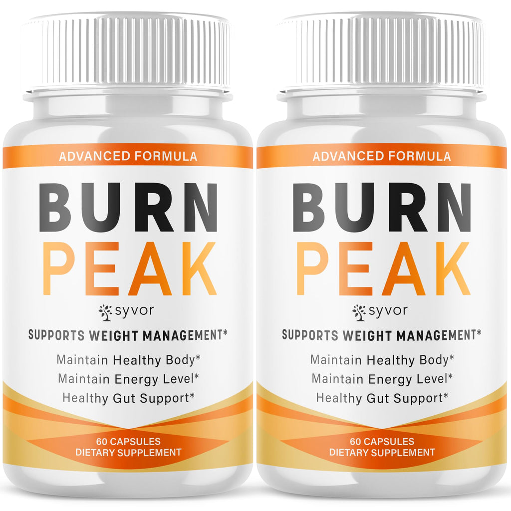(2 Pack) Burn Peak Capsules, Official Burnpeak Pink Salt Pills with All Natural Ingredients, Advanced BurnPeak Health Supplement with Premium Vitamins for Active Lifestyle Support (120 Capsules) SyvorBuy Supplements Australia