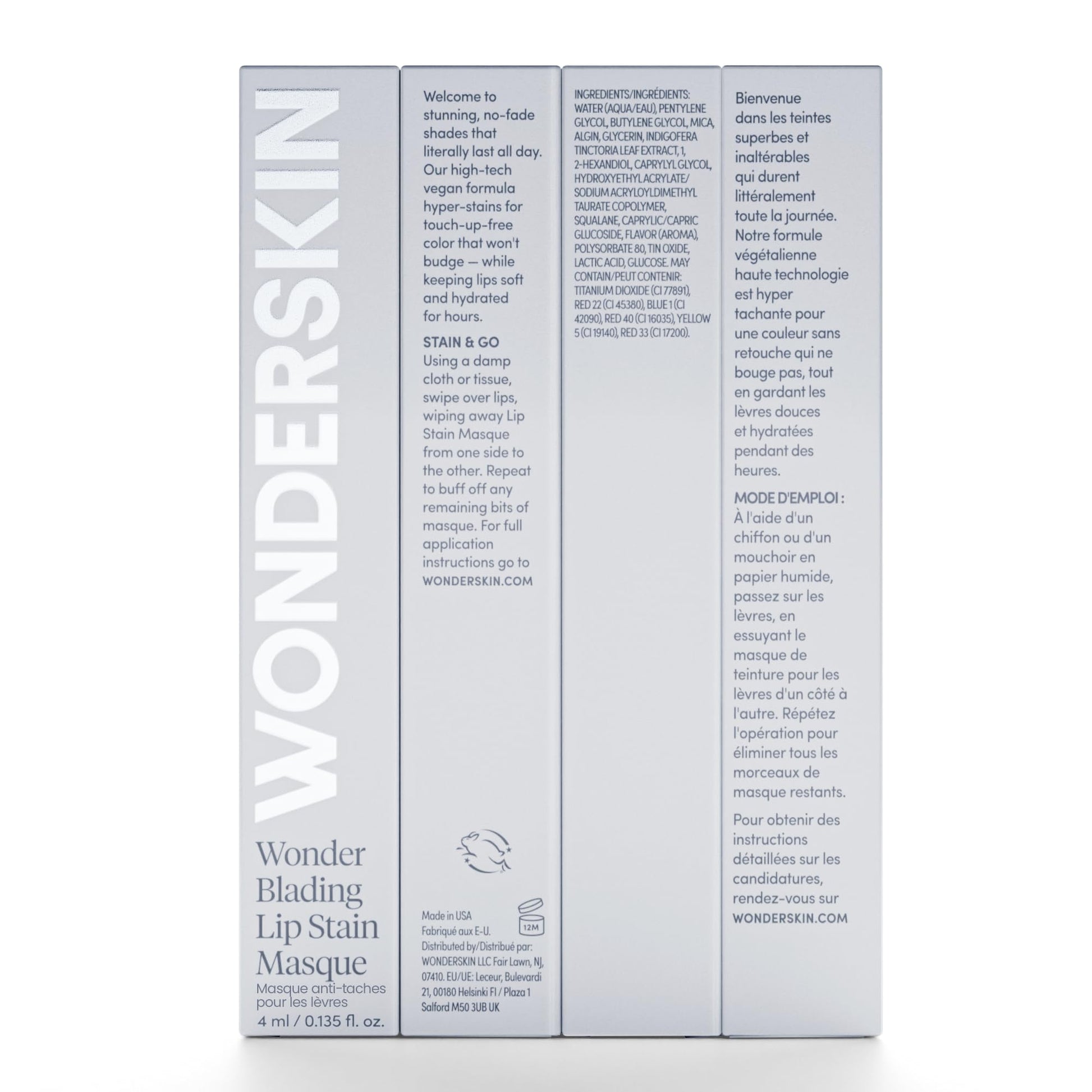 Wonderskin Wonder Blading All Day Lip Stain Peel Off Masque - Long Lasting, Waterproof and Transfer Proof Nude Lip Tint, Matte Finish Peel Off Lip Stain (Whimsical Masque) WonderskinBuy Supplements Australia
