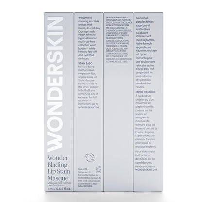 Wonderskin Wonder Blading All Day Lip Stain Peel Off Masque - Long Lasting, Waterproof and Transfer Proof Nude Lip Tint, Matte Finish Peel Off Lip Stain (Whimsical Masque) WonderskinBuy Supplements Australia