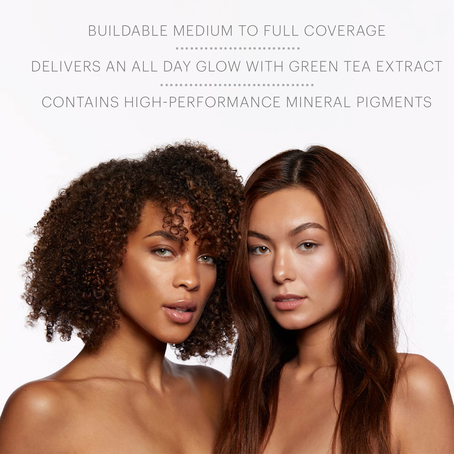 Glo Skin Beauty Satin Cream Foundation Makeup for Face, Beige Medium - Full Coverage, Semi Matte Finish, Conceal Blemishes & Even Skin Tone Glo Skin BeautyBuy Supplements Australia