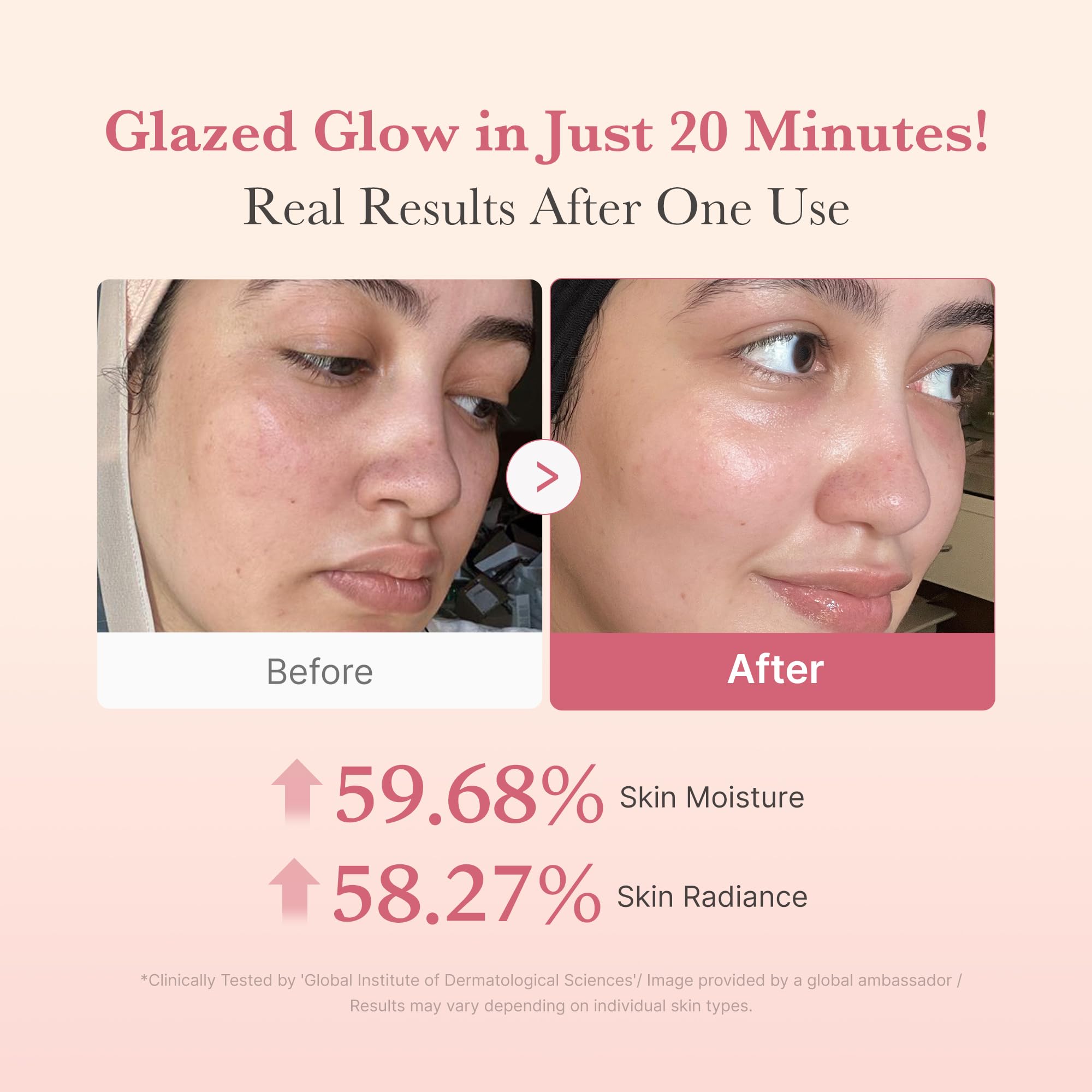 medicube Milky Collagen Double Glow Lock Duo: Collagen Glazed Milky Wrapping Mask and Booster Serum | 130DaCollagen, Niacinamide, Glutathione for Plumped, Radiant Glass Skin medicubeBuy Supplements Australia