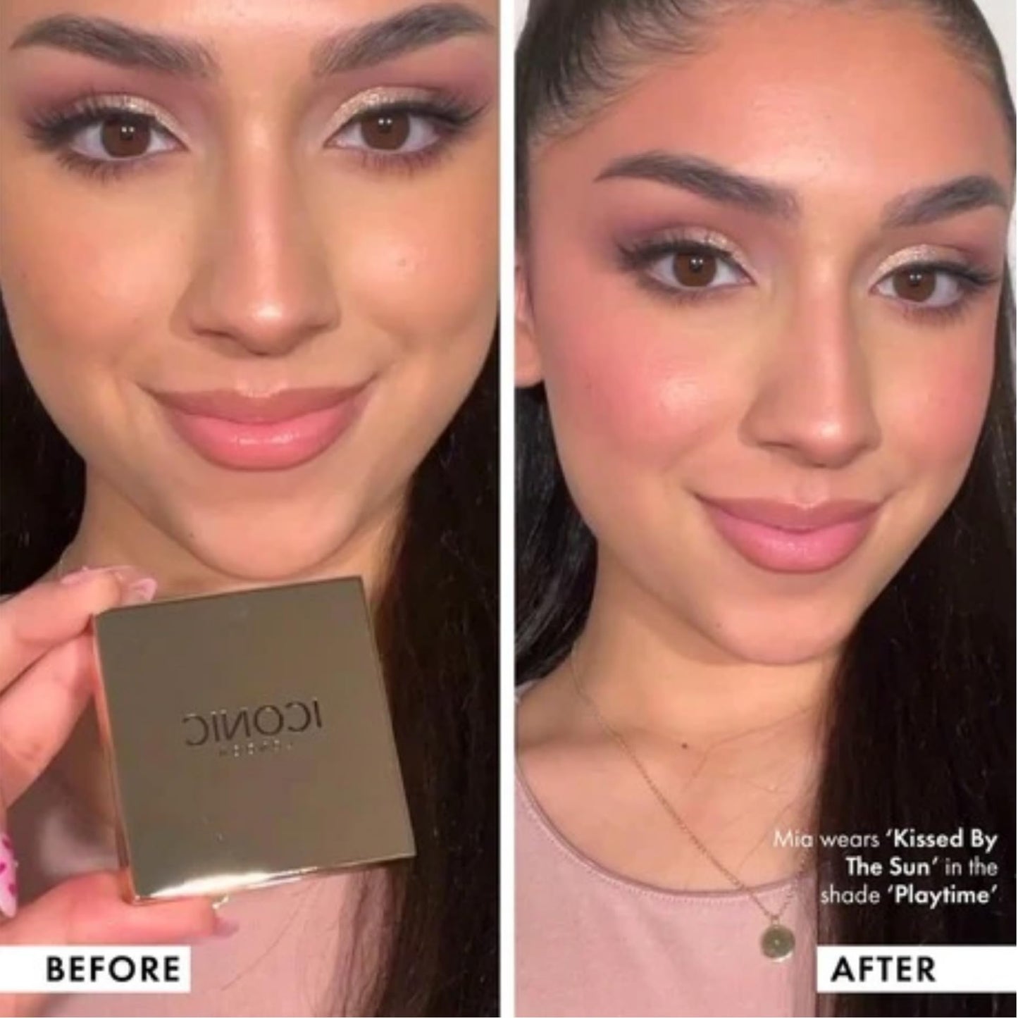 ICONIC LONDON Kissed by the Sun | Multi-Use Blush, Bronzer, & Highlighter, For All Skin Types, Cruelty-Free, Vegan Makeup, (Play Time) 0.17 oz ICONIC LONDONBuy Supplements Australia