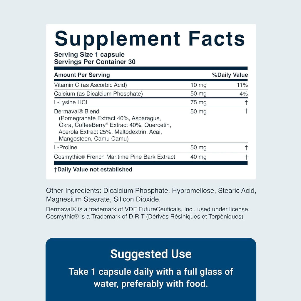 ACTIVATEDYOU Essential Skin Food, Advanced Skincare Collagen Elastin Support Supplement for Aging Skin, Helps Improve Appearance of Face Texture, Sagging w/Dermaval, Vitamin C (30 Count (Pack of 3)) ACTIVATEDYOUBuy Supplements Australia