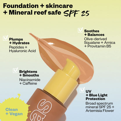 Kosas Revealer Liquid Foundation SPF 25 – Medium Buildable Coverage, Hydrating Natural Glow Finish, Light Medium Neutral 200 KosasBuy Supplements Australia