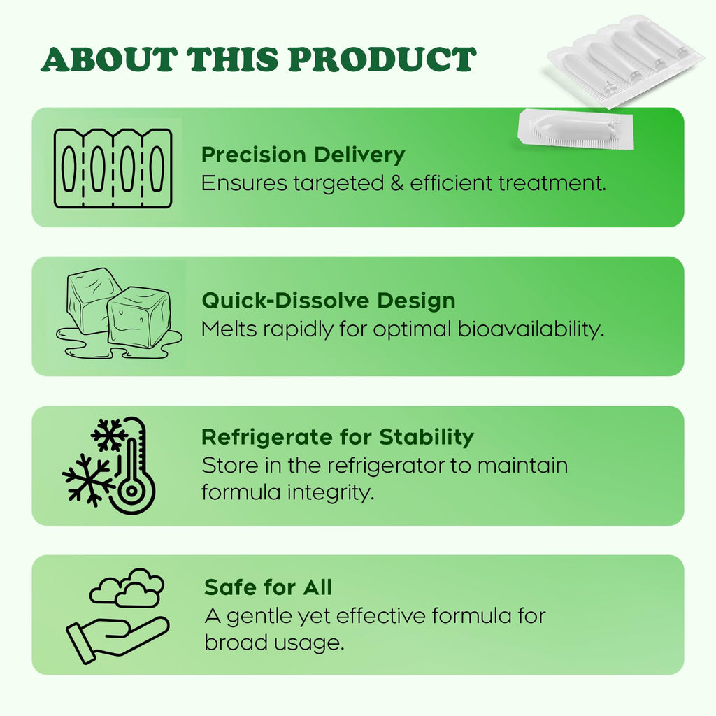 Peralpow Anal Fissure Suppositories | Expert-Formulation for Rectal Bleeding Associated with Hemorrhoids, Anus Fissures, Diarrhea & Constipation | Curcuminoids & Turmeric Extract | 16 Inserts PeralpowBuy Supplements Australia