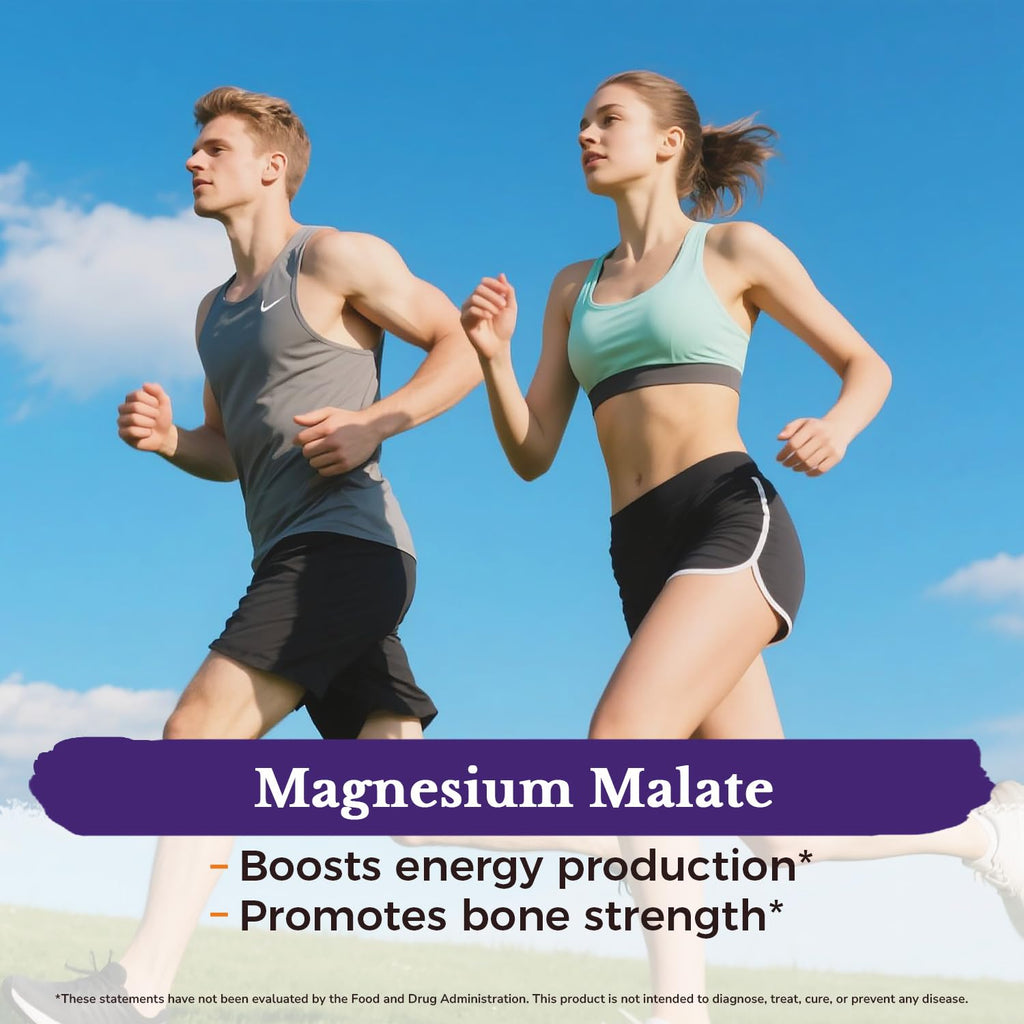 Vitalitown Magnesium Complex | Chelated Easily Absorbed Magnesium Glycinate Citrate Malate | Buffered | 210mg Elemental Mag | Sleep, Nerve, Digestion, Energy | Non-GMO 240 Veg Caps Vitalitown buy supplements Au