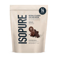 Isopure Low Carb 100% Pure Whey Isolate Protein Powder, Lactose Free, Gluten Free, With Vitamins, Dark Chocolate, 25g Protein Per Serving, 1 Lb,