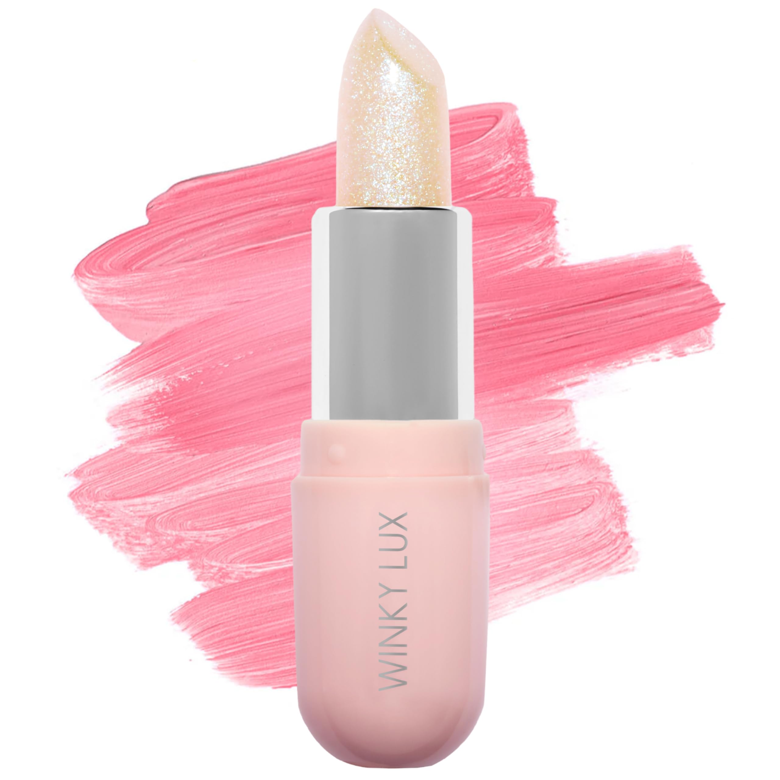 Winky Lux Unicorn Glimmer Balm -Hydrating ph Lip Balm, Natural Pink Tint with pH Color Changing, Moisturize & Soften Lips While Leaving Sheer Pink Tint, with Vanilla Scent Winky LuxBuy Supplements Australia