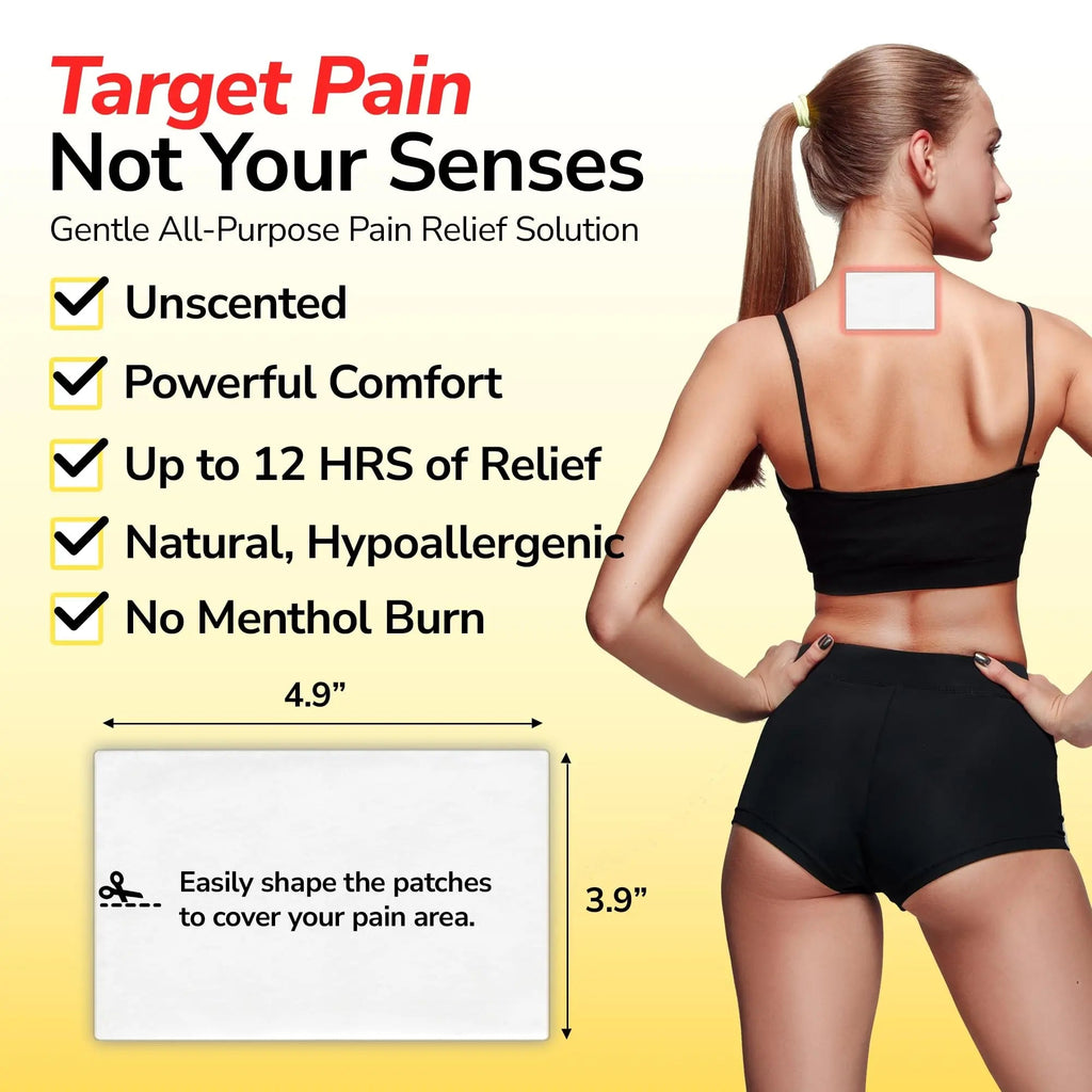 LABOFLEX Arnipatch Natural Arnica Pain Relief Hydrogel Patches – Long Lasting Relief for Muscle Soreness, Swelling, Inflammation, Stiffness & Injury on Back, Knee & Neck (Box, 10, Count) LABOFLEXBuy Supplements Australia