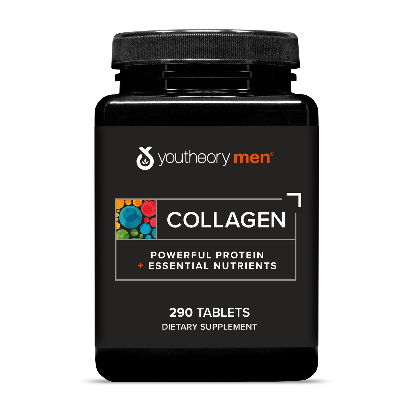 Youtheory Men’s Collagen - 5,000 mg Hydrolyzed Collagen Peptides - with Amino Acids, Vitamin C, & Natural Ingredients - Supports Joint, Muscle, Hair & Nail Health