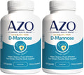 AZO D Mannose Urinary Tract Health, Cleanse, Flush & Protect The Urinary Tract, No.1 Pharmacist Recommended Brand, Clinical Strength, Non-GMO, 120 Count (Pack of 2) AZOBuy Supplements Australia