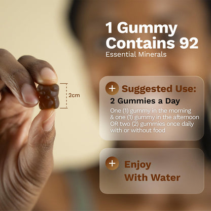 Black Girl Vitamins - Irish Sea Moss Gummies - SeaMoss + Bladderwrack & Burdock - 92 Minerals for Thyroid, Metabolism, and Immunity - Vegan, Gluten-Free, Halal (Mixed Berry, 30 Day Supply) Black Girl VitaminsBuy Supplements Australia