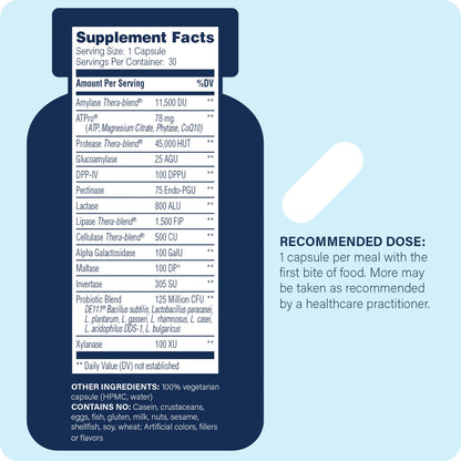 Enzyme Science Complete Digestion - Digestive enzymes for women and for men with probiotics - 3-in1 Gut Health Support for Digestion - Digestive health