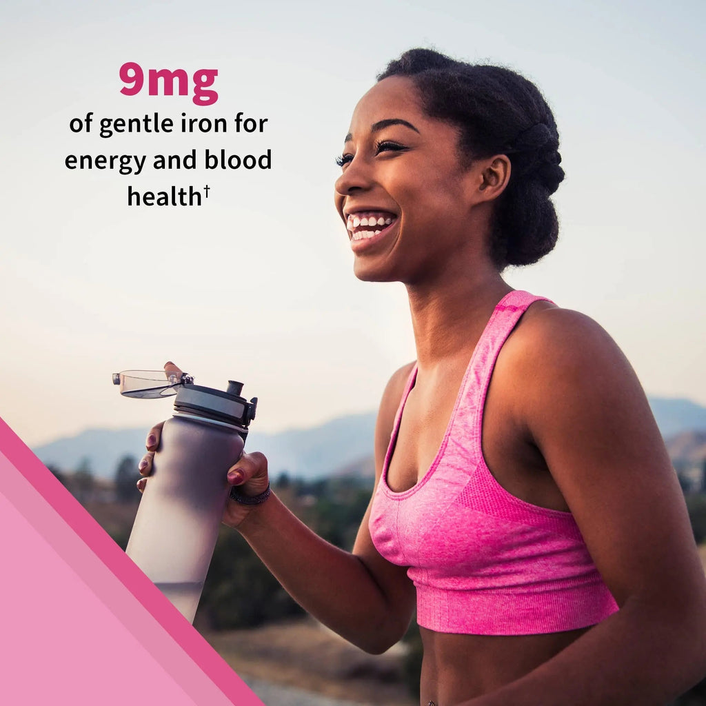 Garden of Life Vitamin Code Women’s Multivitamin Gummy with Iron: Folate, Biotin, D3 & B12 for Hair, Skin & Nails Garden of Life