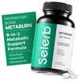 Selerb Metaburn Weight Loss Pills for Women & Men - Appetite Suppressant & Fat Burner, Metabolism Support Weight Loss Supplement with Berberine
