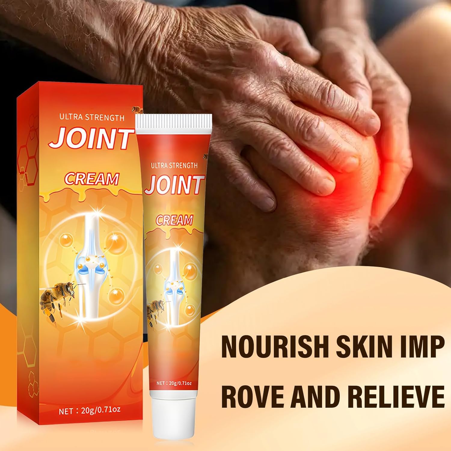 XiuFa 3PCS Joint Cream, Bee Venom Joint Repair Cream, for Back, Neck, Feet, Shoulder XiuFaBuy Supplements Australia
