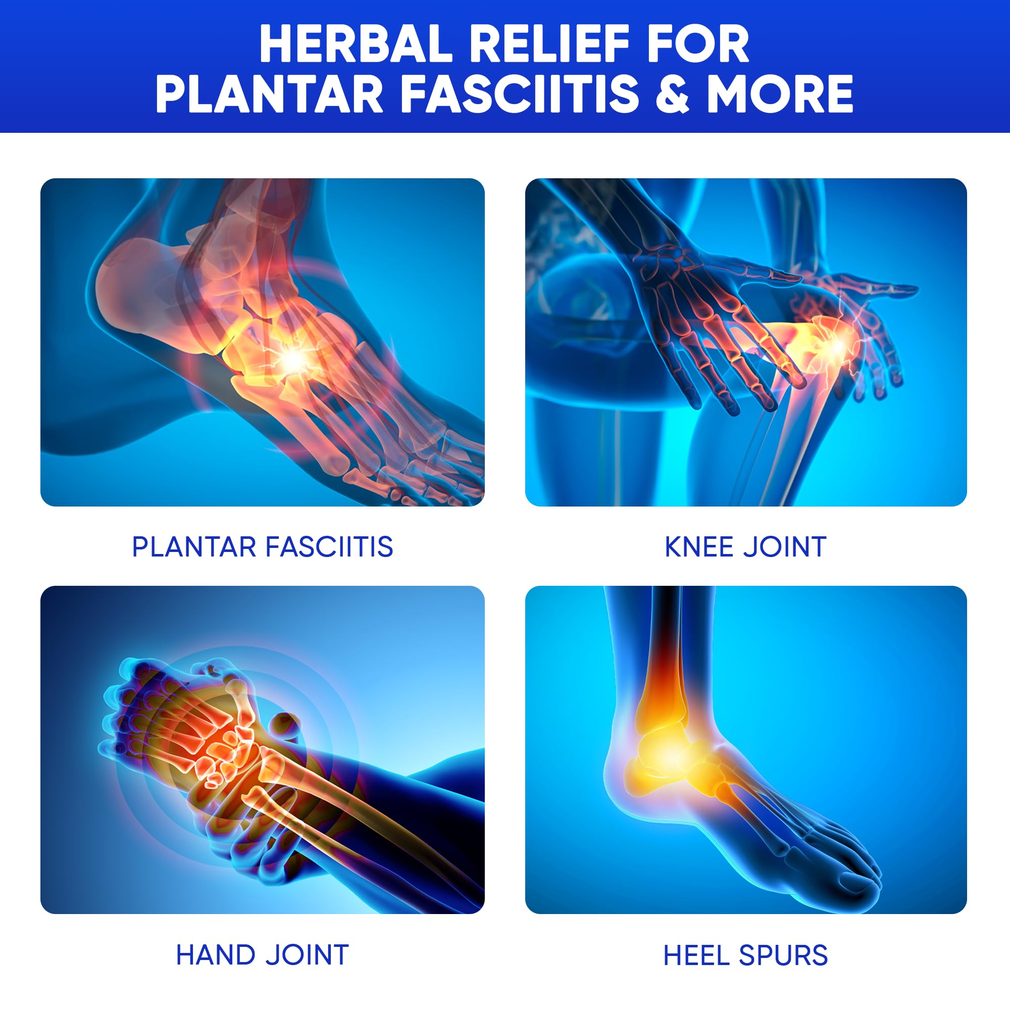 AOSORW Plantar Fasciitis Relief Cream - Natural Herbal Formula for Foot, Heel Spur, Ankle, Leg & Hand Discomfort - Premium Health Care Products - 60g (Pack of 1) AOSORWBuy Supplements Australia