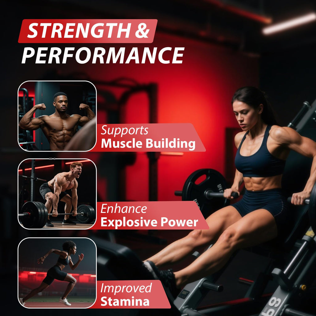 Asumtal Creatine Monohydrate Gummies for Men & Women, Creatine Monohydrate Supplement for Muscle Growth, Strength & Energy Support