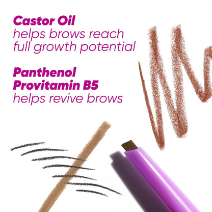 Kosas Brow Pop Eyebrow Pencil – Brow Pencil with Spoolie, Medium Brown KosasBuy Supplements Australia