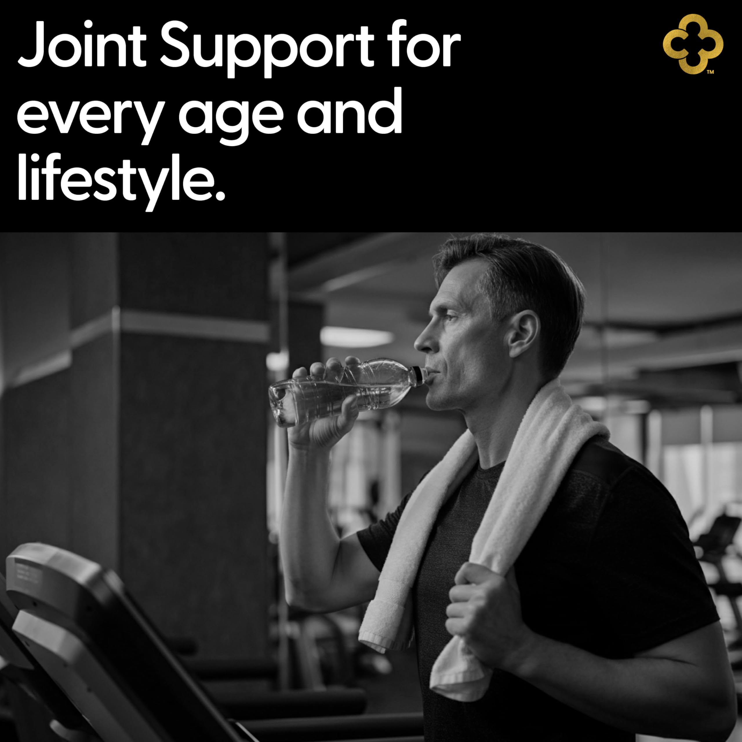 Campio Glucosamine Chondroitin MSM All-in-One Joint Support Supplement Turmeric, Hyaluronic Acid, Boswellia, Ginger Root, Bamboo, BioPerine, Black Pepper, Supports Joint Health & Flexibility 90 Count CampioBuy Supplements Australia