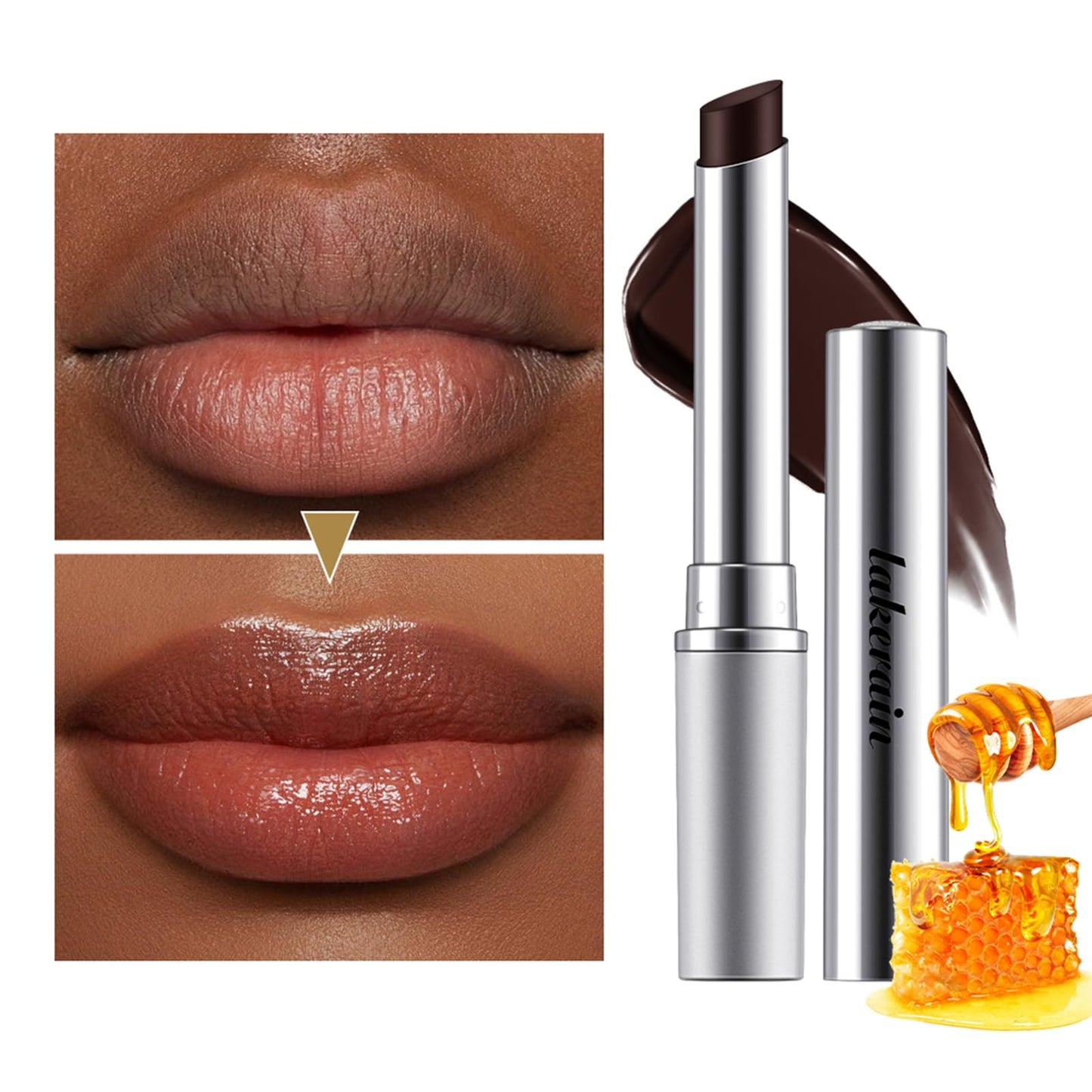 Honey Lipstick Tinted Lip Balm - Sheer Hydrating Lipstick for All Skin Tones - Moisturizing Lip Color, Nourishing Lip Balm with a Hint of Natural Black Cherry Tint BAISEN DIARYBuy Supplements Australia