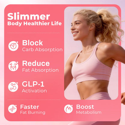 OxyEnergy Calorie Blocker 6-in-1 Natural Supplement for Women & Men, with Garcinia Cambogia,Gymnema Sylvestre & Bergamot,Boosts Metabolism,