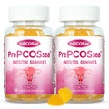 Feelherbs PrePCOSsea Inositol Gummies Vitamins, 2 Pack Orange Flavor Myo-Inositol Vitamin Gummies with Folate, B6, B12 & D-Biotin, 60 Count Soft Chews FeelherbsBuy Supplements Australia