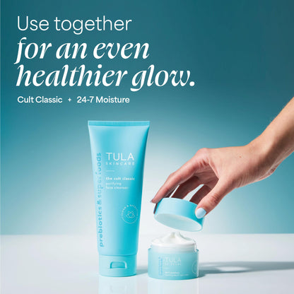TULA Skin Care The Cult Classic Purifying Face Cleanser (Travel-Size) | Gentle and Effective Face Wash, Makeup Remover, Nourishing and Hydrating | 1.67 oz. TULABuy Supplements Australia