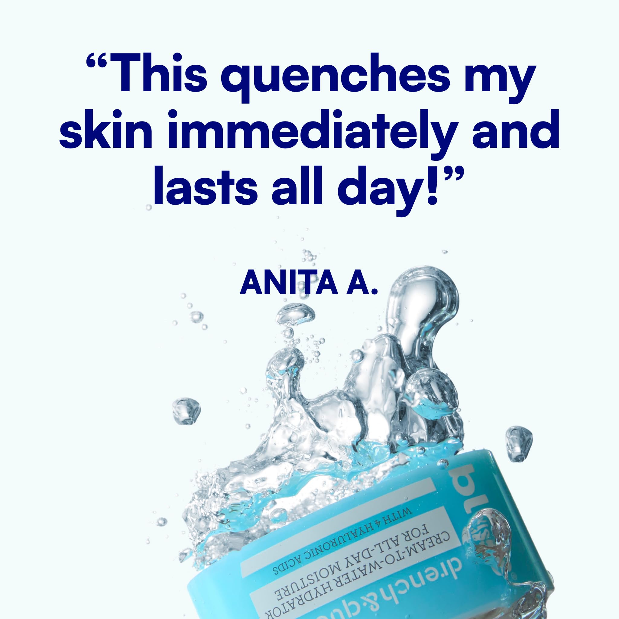 Bliss Drench & Quench Hyaluronic Acid Cream to Water Moisturizer | Lightweight Face Cream with 4 Types of Hyaluronic Acid for All Day Hydration and Plump Skin | Clean Vegan & Cruelty Free 1.7 fl oz BlissBuy Supplements Australia