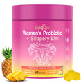 Feminine Probiotics Gummies with Slippery Elm - 60 Pineapple Gummies for Women ph Balance, Vaginal Probiotics Supports Flora, Gut Health & Immune System, Prebiotics & Lactobacillus Blend (Pineapple) BoqiaoBuy Supplements Australia
