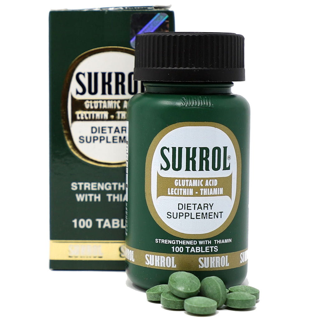 Sukrol, Vitamin, Improve Healthy Brain Function, 100 Tablets, Bottle SukrolBuy Supplements Australia