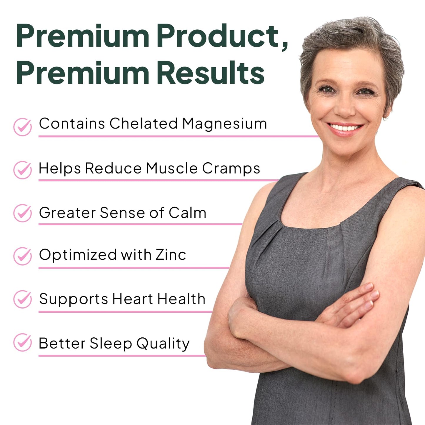 Organics Ocean Pure Magnesium Glycinate with Zinc - Maximum Strength Chelated Magnesium Supplement for Women and Men for Muscle Cramps and Sleep Support - 90 Capsule Organics Ocean buy supplements Au