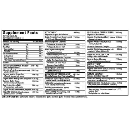 ALLMAX Naturals CytoGreens Super Greens Powder, Premium Green Superfood with Greens, Superfoods, Daily Greens Supplement, Acai Berry Green Tea, 14 Servings ALLMAXBuy Supplements Australia