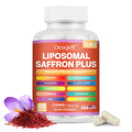 Oeaqeff Liposomal Saffron Supplements -11 in 1 100% Pure Saffron Extract 88.5 mg Maximum Absorption for Mood, Energy & Vision,Vegan, Non-GMO - 60 Vegan Capsules (1) OeaqeffBuy Supplements Australia