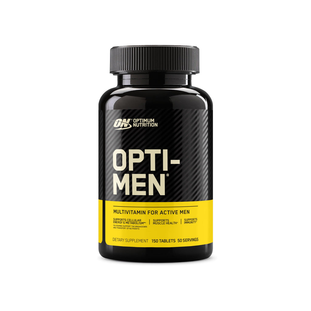 Optimum Nutrition Opti-Men, Vitamin C, Zinc and Vitamin D, E, B12 for Immune Support Mens Daily Multivitamin Supplement, 150 Count (Packaging May Vary) Optimum NutritionBuy Supplements Australia
