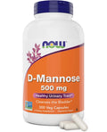Now D-Mannose 500 mg, 300 Capsules - Vegan, Non GMO Supplement for Women and Men - Supports Healthy Urinary Tract, Cleanses The Bladder NOW FoodsBuy Supplements Australia