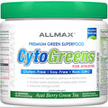 ALLMAX Naturals CytoGreens Super Greens Powder, Premium Green Superfood with Greens, Superfoods, Daily Greens Supplement, Acai Berry Green Tea, 14 Servings ALLMAXBuy Supplements Australia